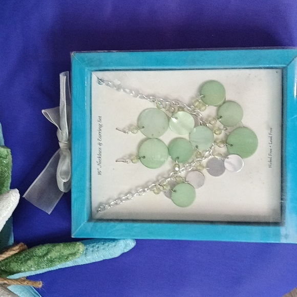#2. Necklace & Earring set 💙NIB - Picture 2 of 4